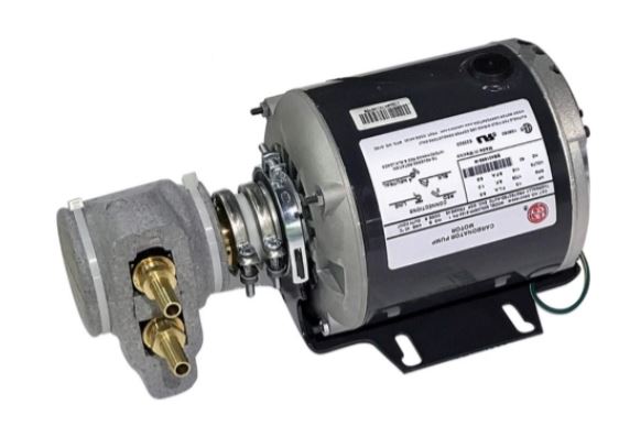 1/3 HP Cordless Dual Voltage Glycol Pump & Motor Assembly - 115-220V - 75 GPH
