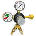 160 PSI Polycarbonate Double Gauge Co2 Regulator With "Y" Fitting And Two Shut-offs
